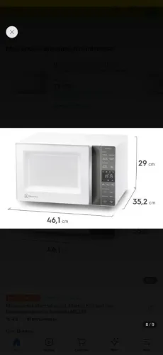 Micro-ondas Electrolux 23 Litros - 127V