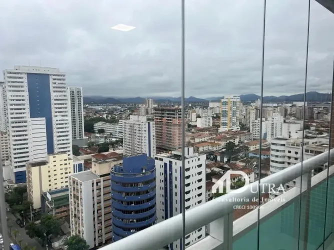 Locaçao sala comercial na Conselheiro Nebias 44 metros andar alto