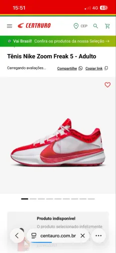 Tênis Nike Zoom Freak 5 original