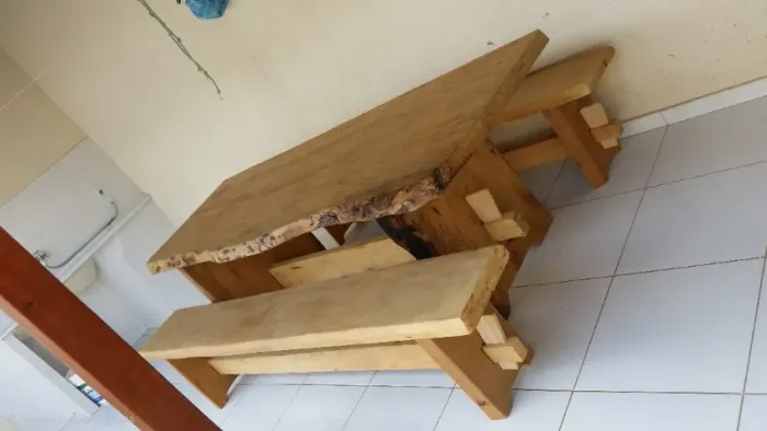 Mesa Rústica Madeira