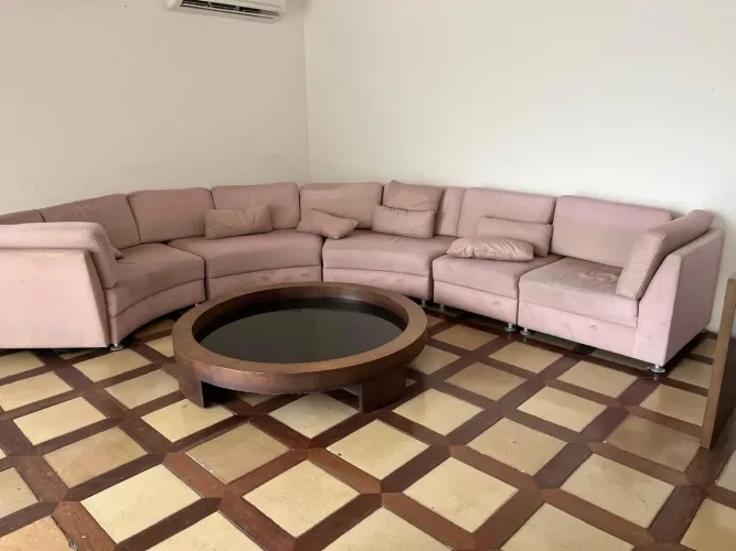 Conjunto de sofá e Centro