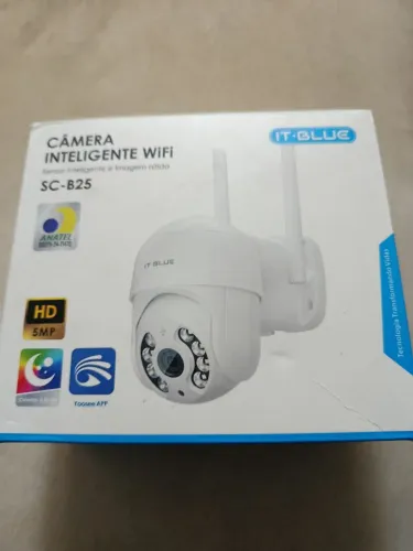 Câmera inteligente wi-fi It blue