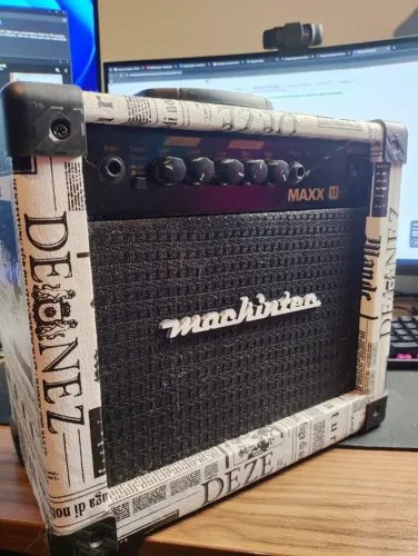 Caixa de Som Amplificador Mackintec Maxx 15 Transistor Guitarra Bivolt