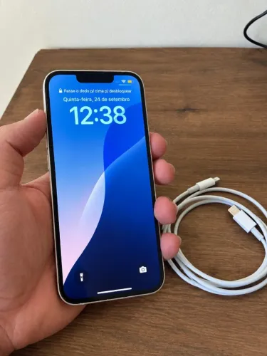 iphone 13 - 128 GB - BRANCO. tudo original, acompanha cabo. 