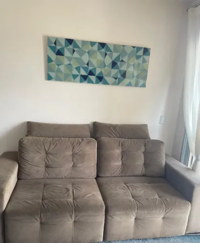 Sofá reclinável 4 lugares