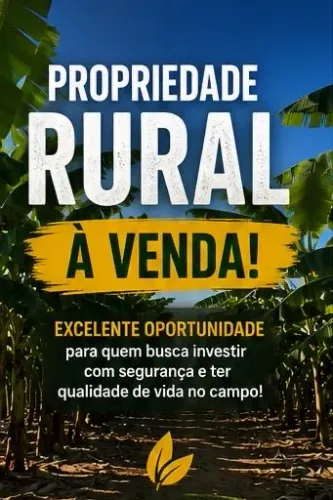Vendo área ótima para plantio