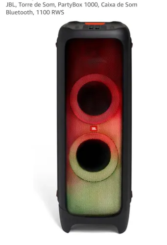 Caixa de Som JBL PartyBox 1000