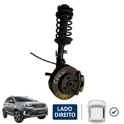 Torre Suspensão Telescópio direito Chery Tiggo 2019