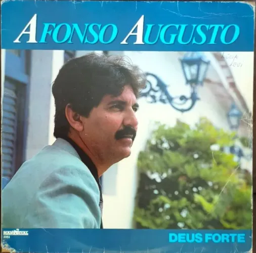 Lp Disco Vinil Gospel Evangélico Afonso Augusto - Deus Forte