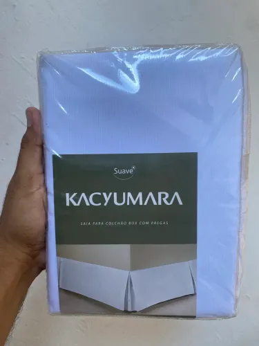 Saia Para Colchão Box Com Pregas (Solteiro)
