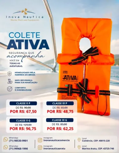 OFERTA IMPERDÍVEL NA INOVA NAUTICA!