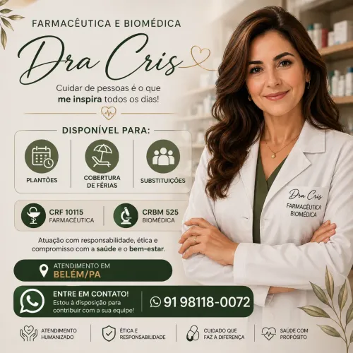 Farmacêutico ferista/plantoes / folguista 