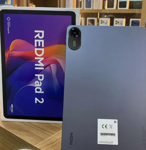 Tablet Redmi Pad 2 256GB 08GB RAM + Caneta Com Rejeição Capa E Película
