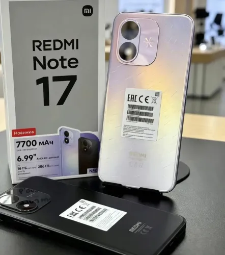 XIAOMI REDMI NOTE 17 8+256 GIGAS NOVO LACRADO.