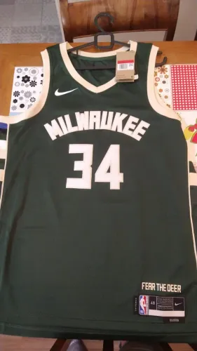 Camisa Giannis Milwaukee Bucks Original