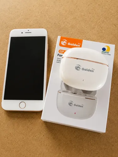 iPhone 8 Plus + fone de ouvido esportivo sem fio