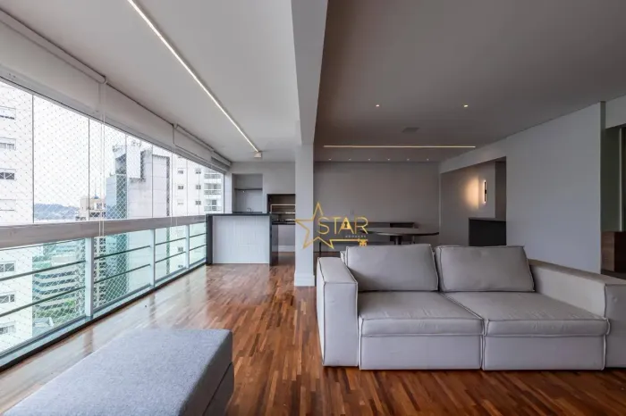 Apartamento com 3 dormitórios à venda, 138 m² por R$ 3.690.000,00 - Vila Olímpia - São Pau