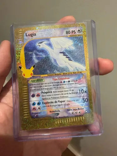 Pokémon tcg Celebração de 30 anos Lugia (149/30) Português