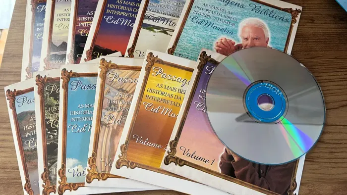 Box Coleção Passagem Bíblicas - Cid Moreira 12 CDs