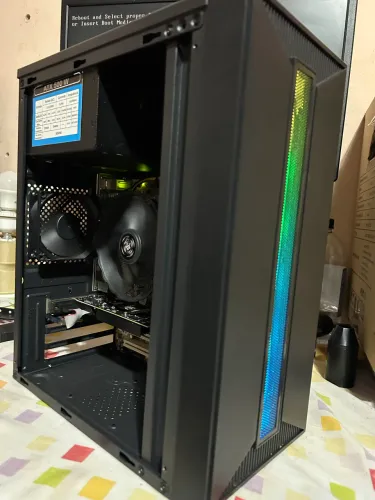 Promoção imperdível - Computador Gamer I5 3470. 8GB RAM DDR3. RX 550 4GB. SSD. HD
