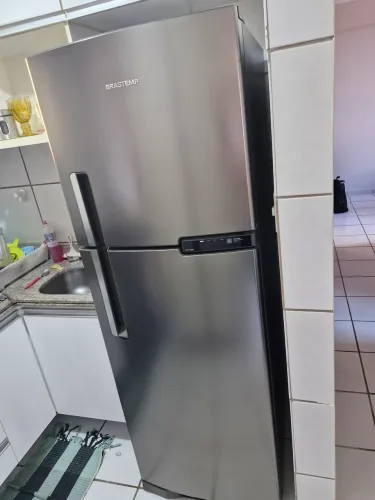 Geladeira + fogão+ maq Lavar  brastemp 