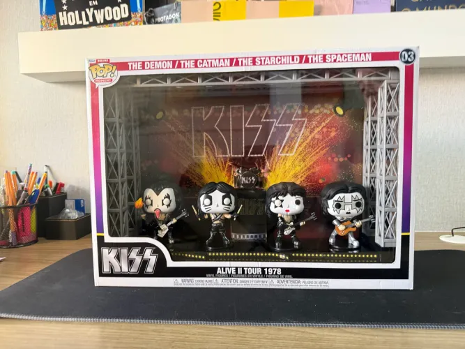 FUNKO POP KISS - BANDA COMPLETA