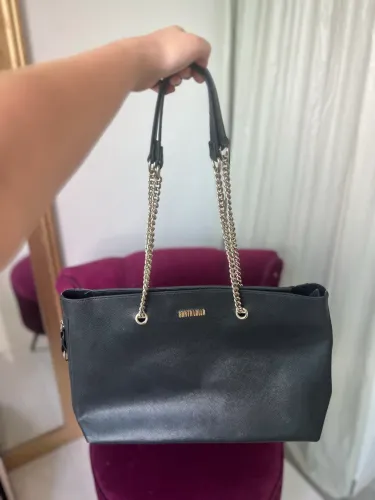 Bolsa Santa Lolla Original Preta estilo Tote