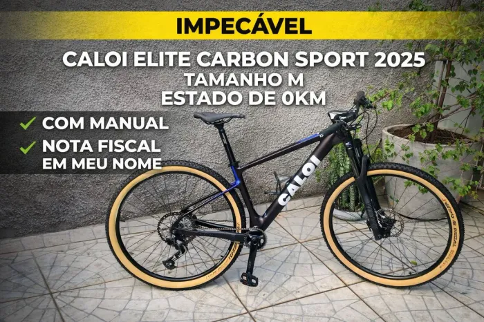 Caloi Elite carbon Sport 2025 zera