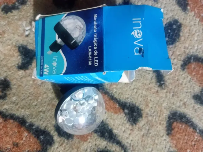 Mini Jogo de luzes de leds para celular da marca Inova*novo*na caixa!