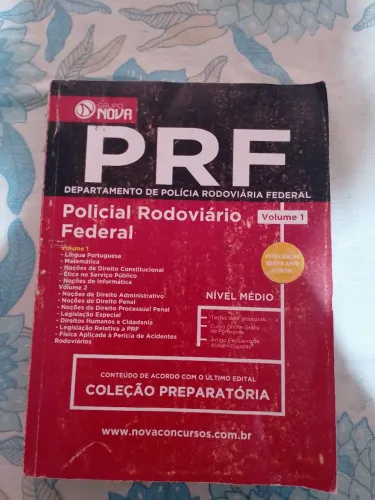 Livro PRF Polícia rodoviária federal 