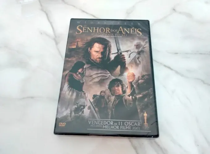 DVD Senhor dos Anéis - Dublado (semi novo)
