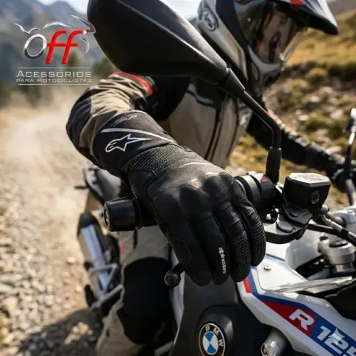Luva Alpinestars Premium 100% impermeável