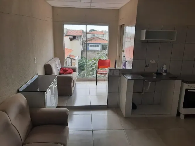 Kitnet com 1 dormitório para alugar, 43 m² por R$ 1.276,43 - Jardim São Conrado - Indaiatu