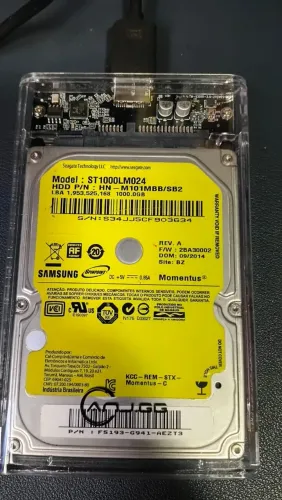 Hd externo Samsung 1tb