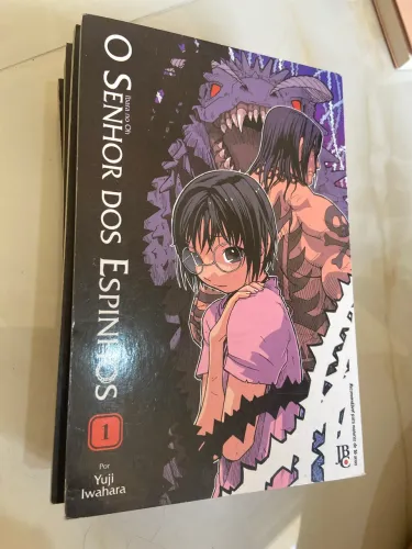 Mangá o senhor dos espinhos 1 ao 6 
