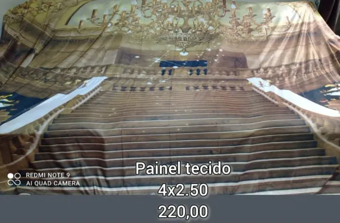 Painel tecido 4×2.50