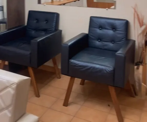 Kit Poltronas pretas