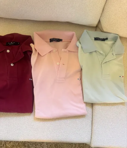 3 camisas polo elle et Lui