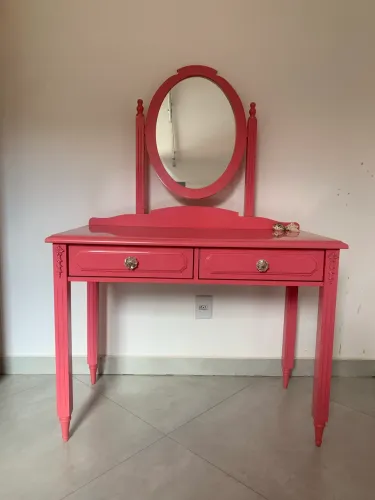 Penteadeira Rosa 