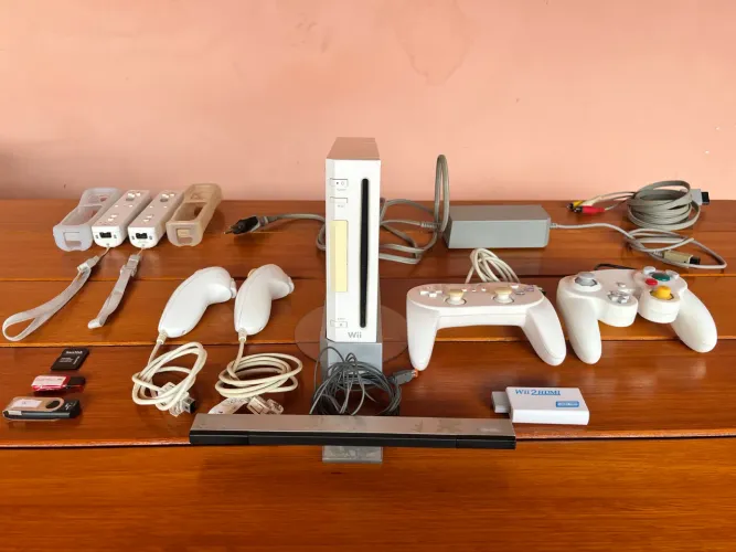 Nintendo Wii Completo + Extras