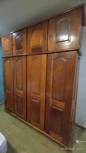 Jogo de móveis para quarto de mogno 
