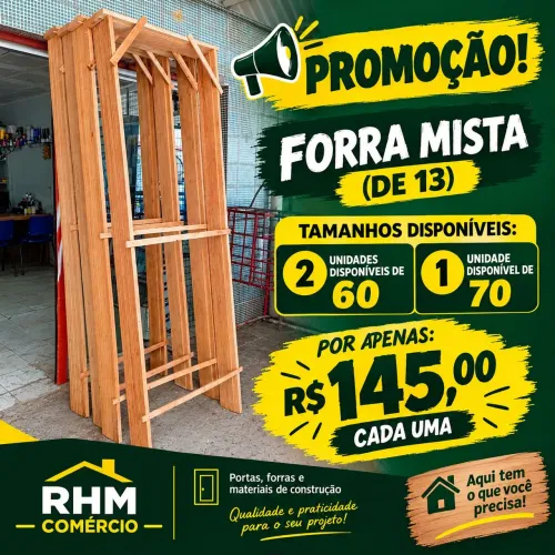 PROMOÇÃO: FORRA MISTA( DE 13) 60 E 70