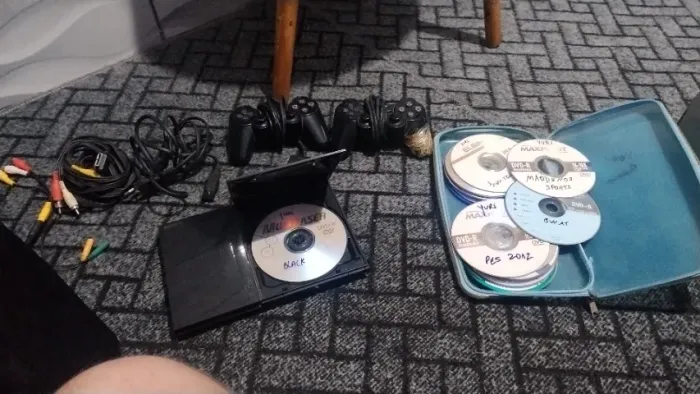 Play 2 - 2 controles + de 100 jogos (funcionando)