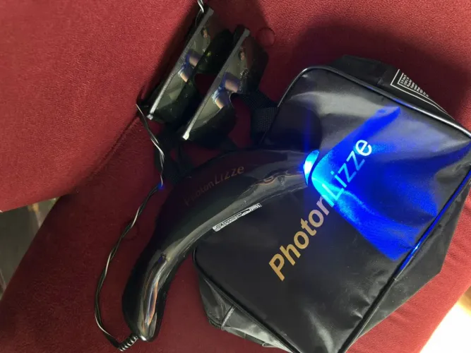 Photon lizze para tratamento capilar