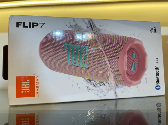 Original caixa de som flip 7 rosa nova 