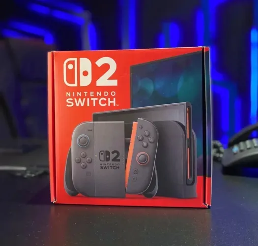 NINTENDO Switch 2-LANÇAMENTO NOVO-PRETO