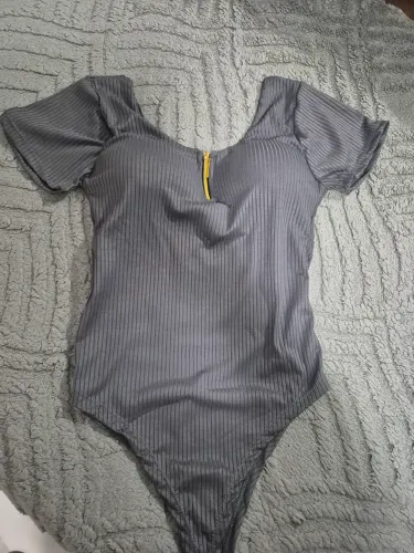 BLUSA BODY NOVO CINZA CANELADO