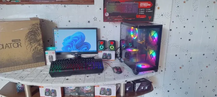 Computador i5, PC novo, 16gb memória ram, ssd 240gb, monitor 19 LED HDMI