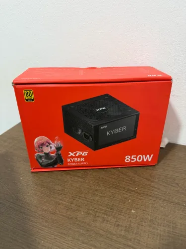 Fonte Xpg 850w 80plus gold não funcional cabo pcie5.0