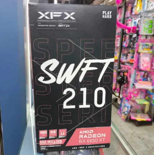 PLACA DE VIDEO RADEON RX 6650 XT 8GB XFX SWFT 210